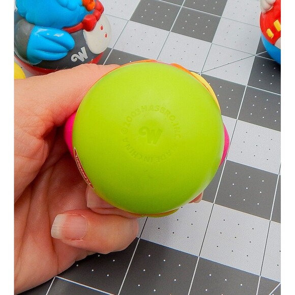 Hasbro Playskool Weebles Wobble Dressed Birds Fireman Dalmatian 2003 - Picture 10 of 13